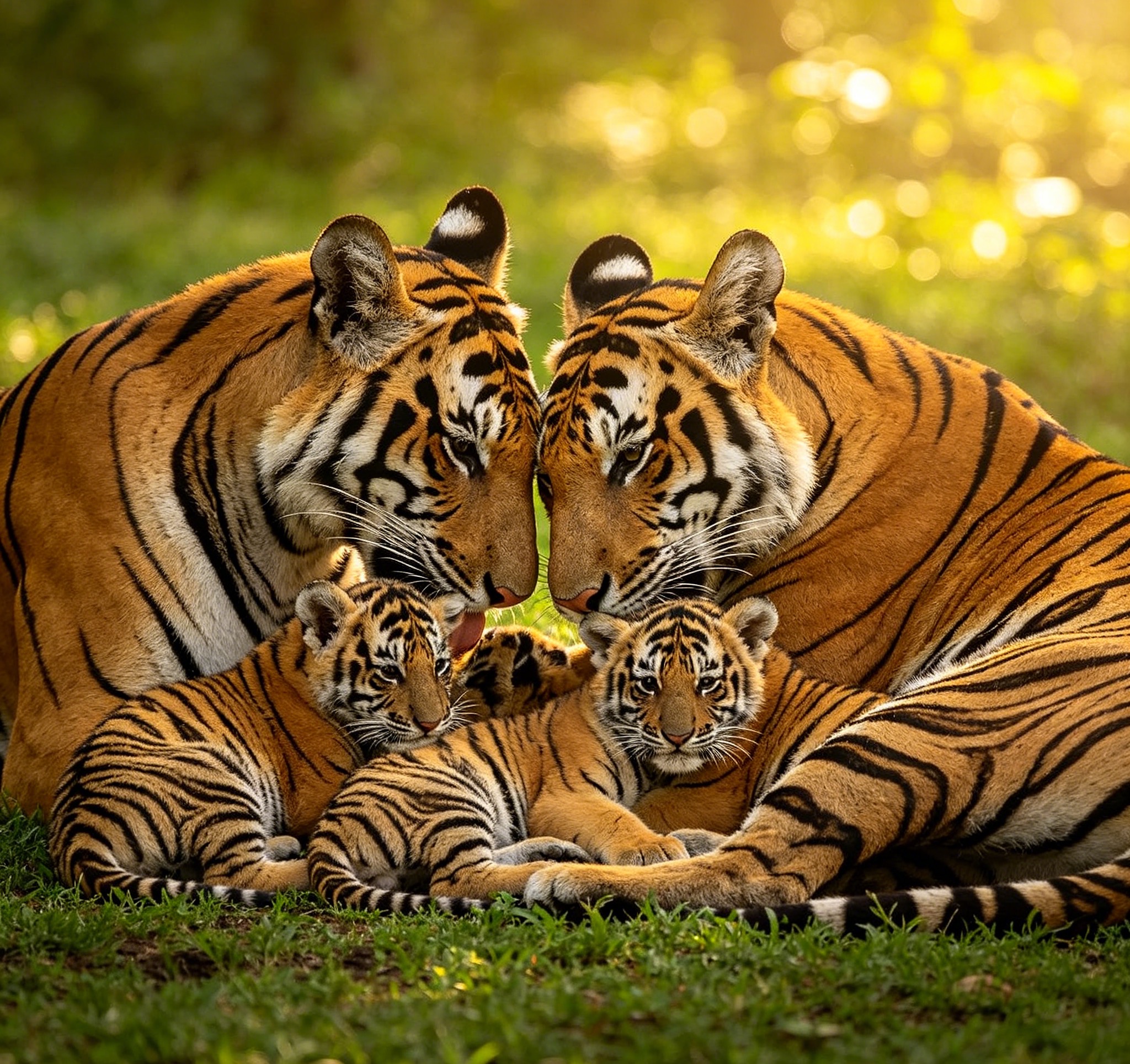 Family Tiger